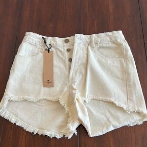 High waisted shorts